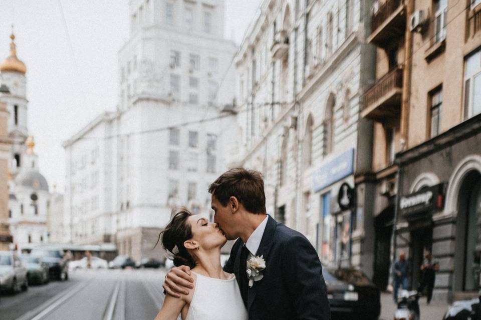 Couple in the streets