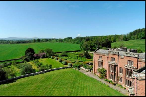 The elegant Bishops lawn