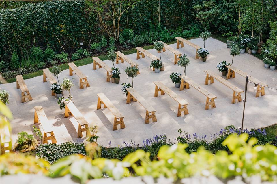 Ceremony benches