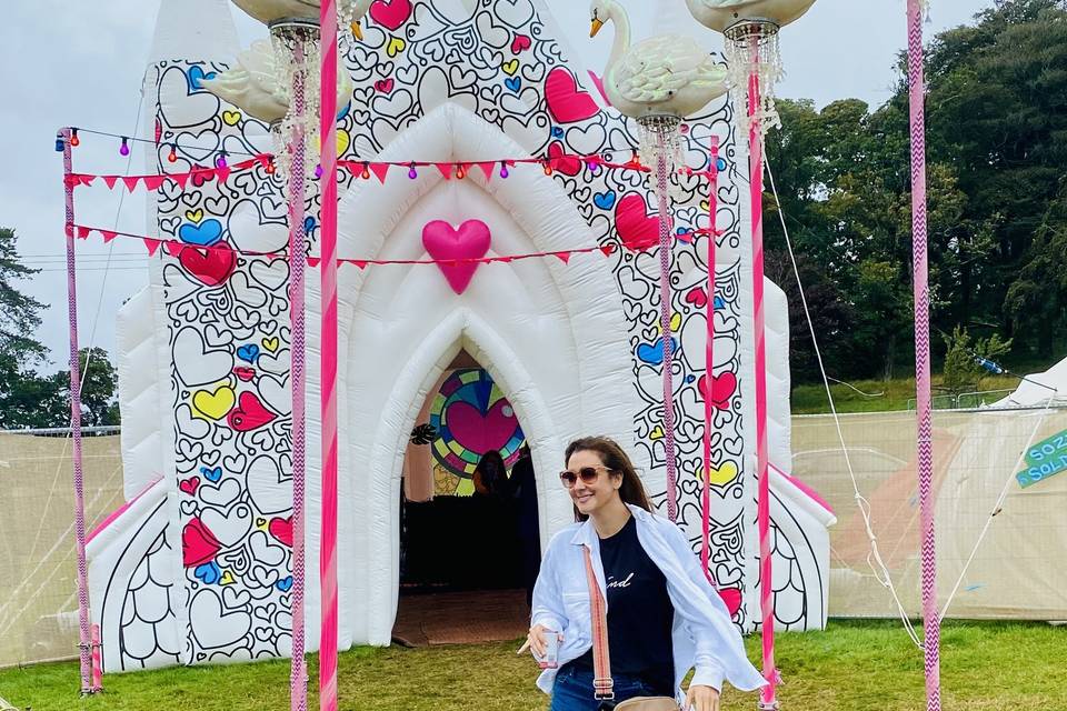 Camp Bestival Wedding Chapel