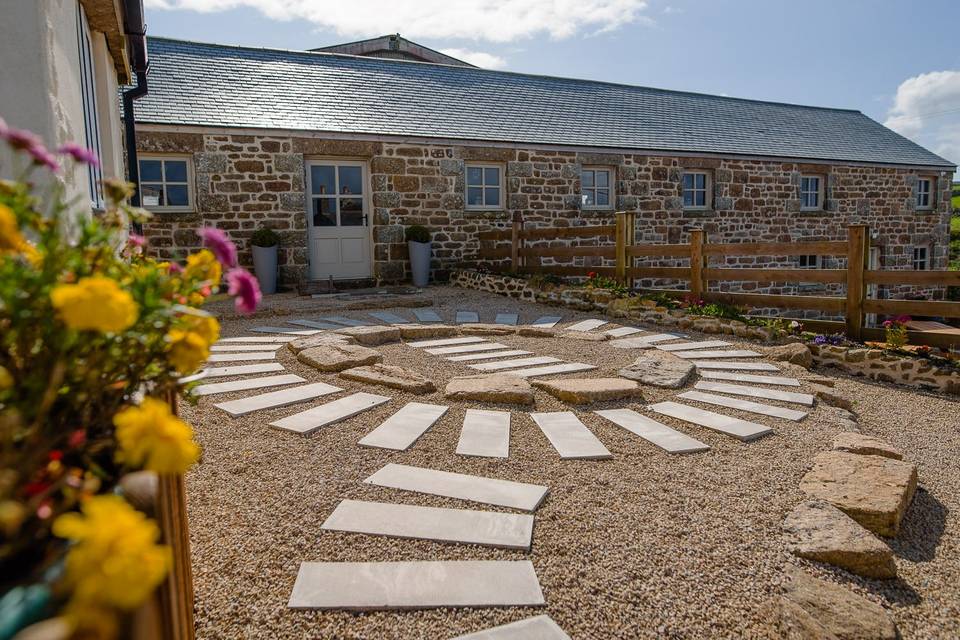 Entrance to the Barn