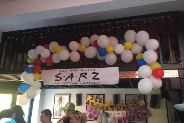 Hen party decoration