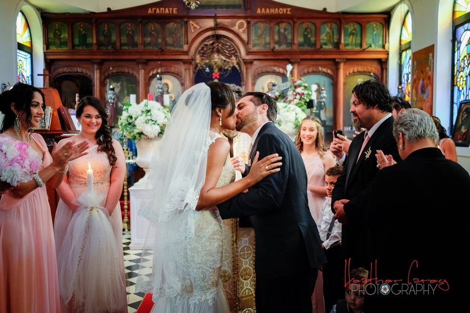 A Greek Orthodox wedding