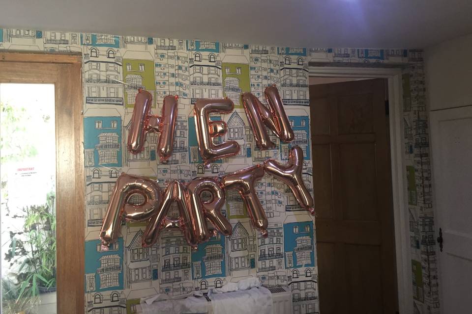 Hen party treasure hunt starti