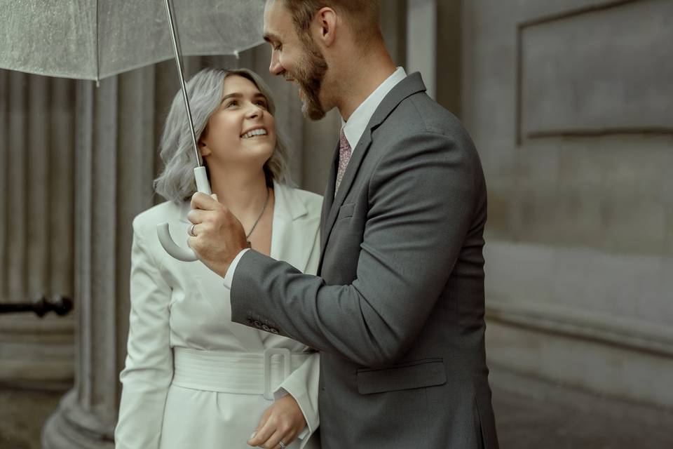 Wedding smile