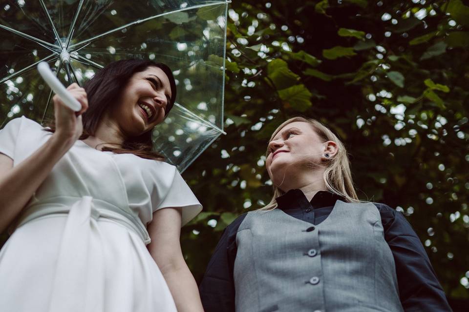 Couples wedding shot