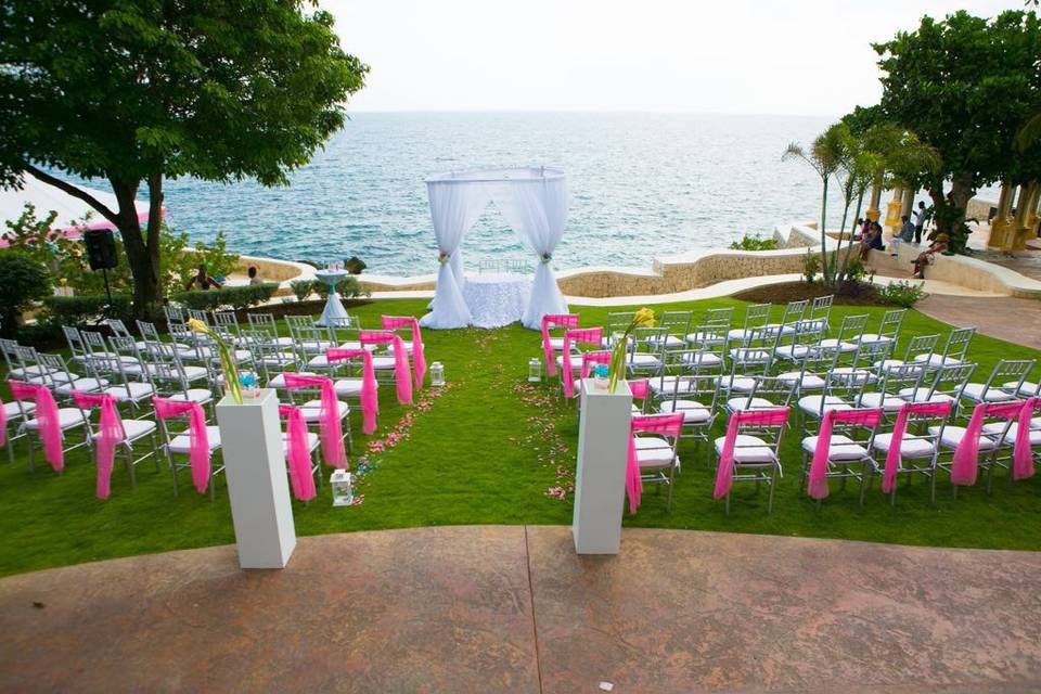 Destination wedding in jamaica