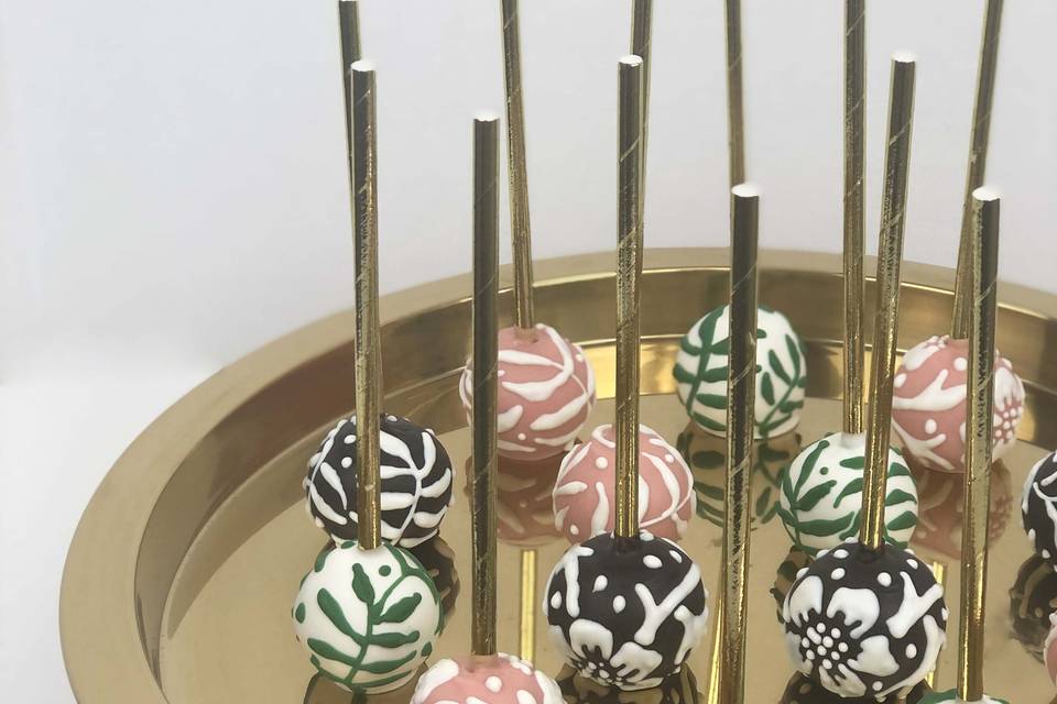 William Morris cake pops