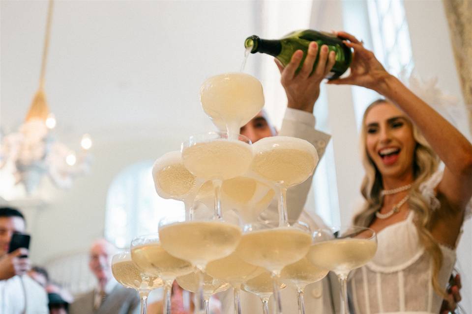 Champagne Tower