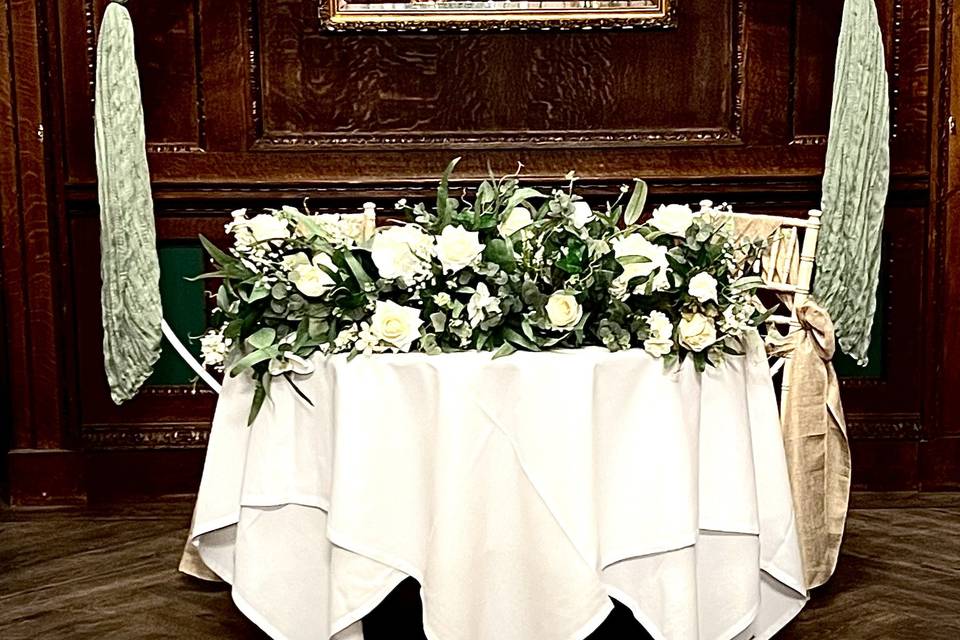 Ceremony Table