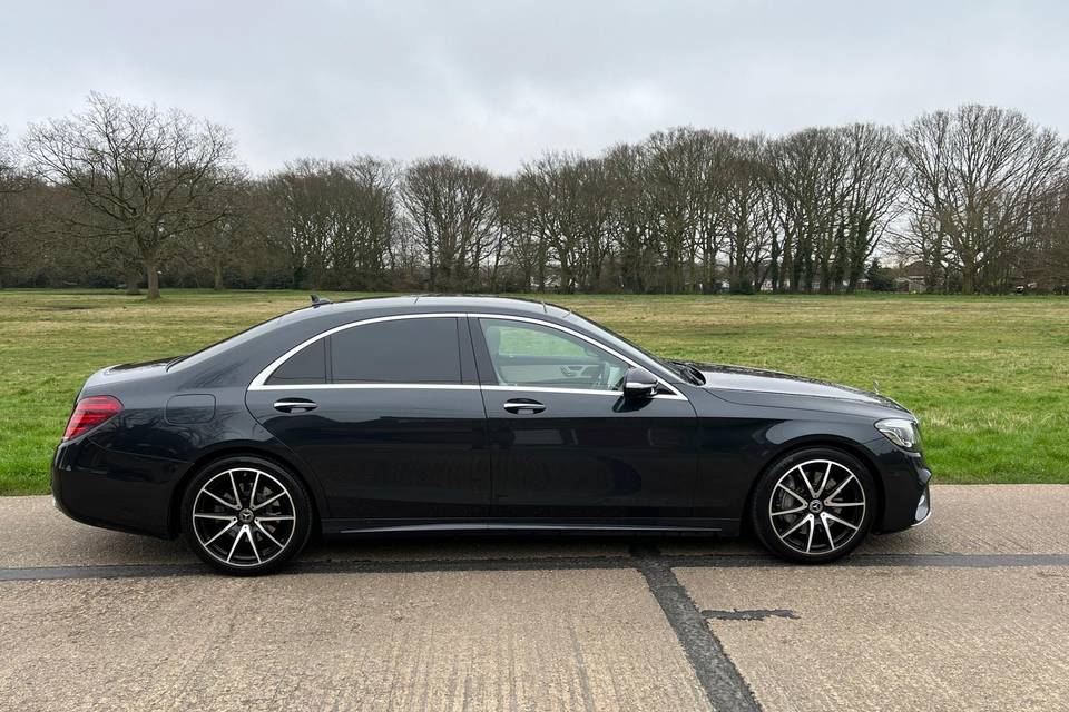 Black Mercedes S Class