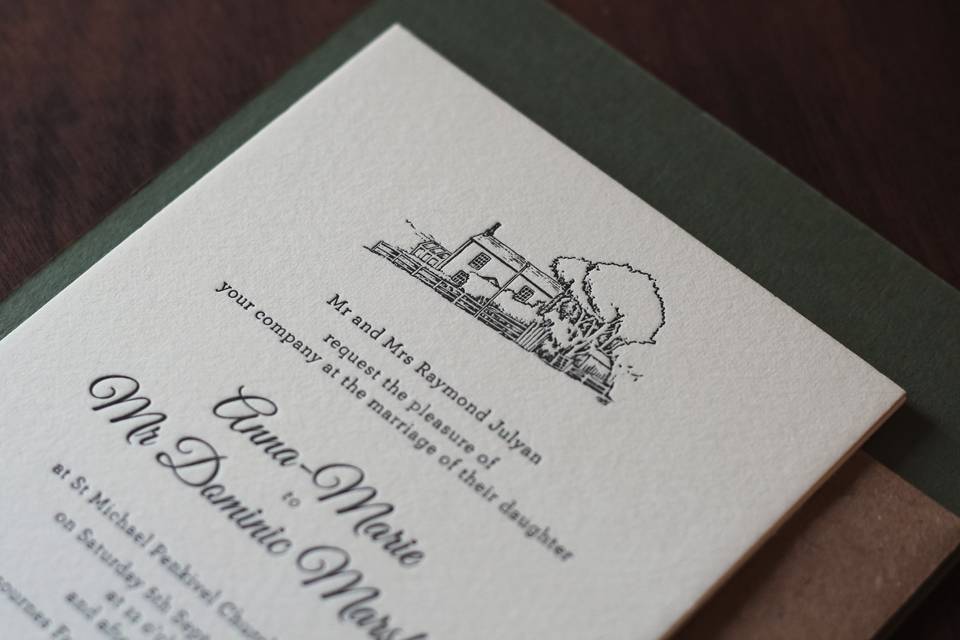 Letterpress Illustration