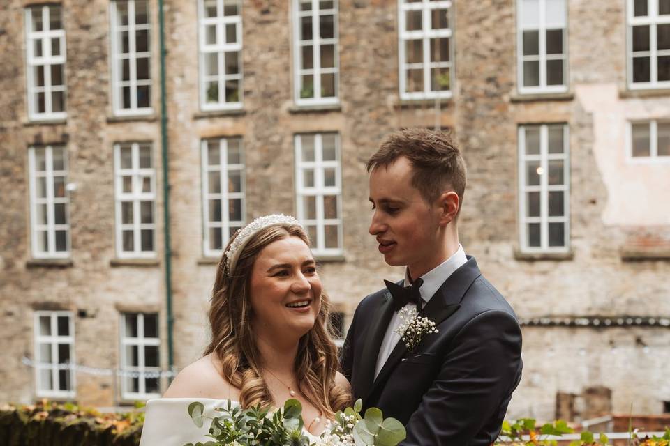 Bride & Groom portrait