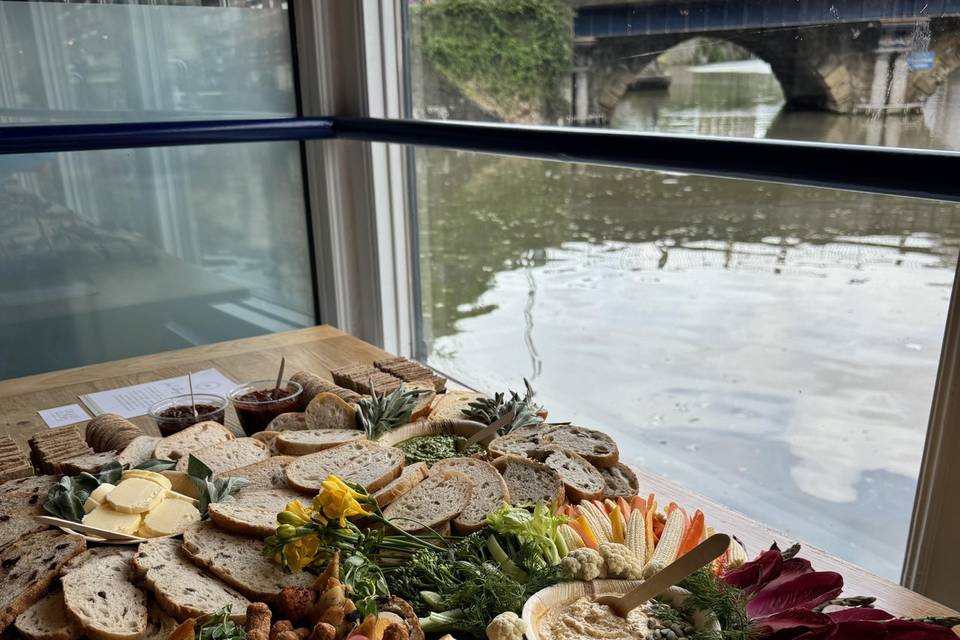 Grazing on a Boat