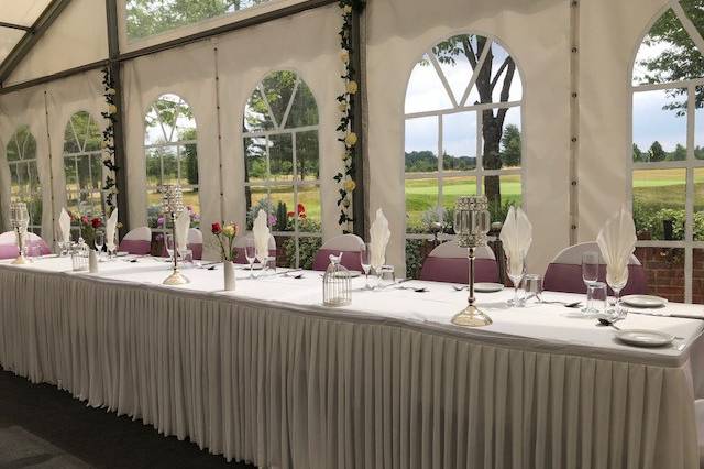 The head table