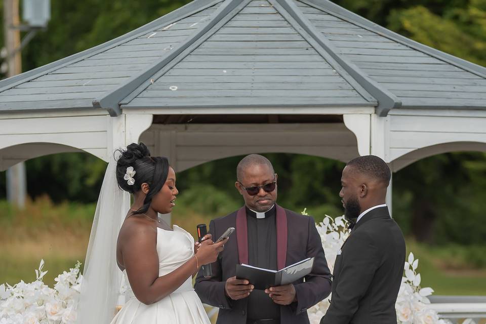Outside Wedding