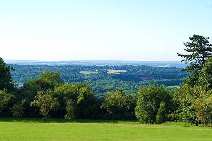 View over the 18th