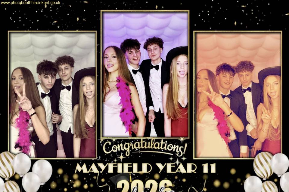 Prom photobooth