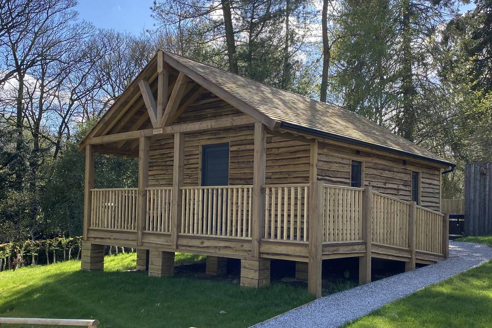 Exterior of Lodge with Veranda