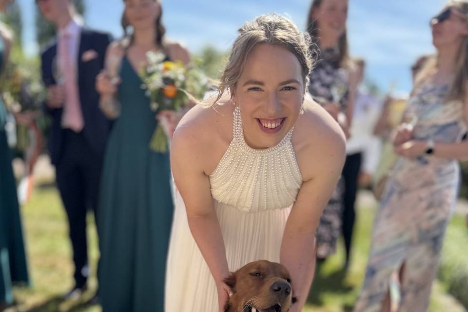 The bride's true love