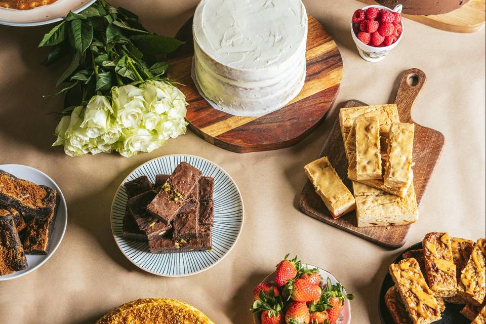 Wedding dessert table