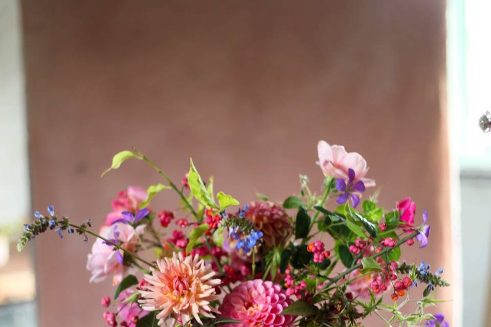 Seasonal bridal flowers