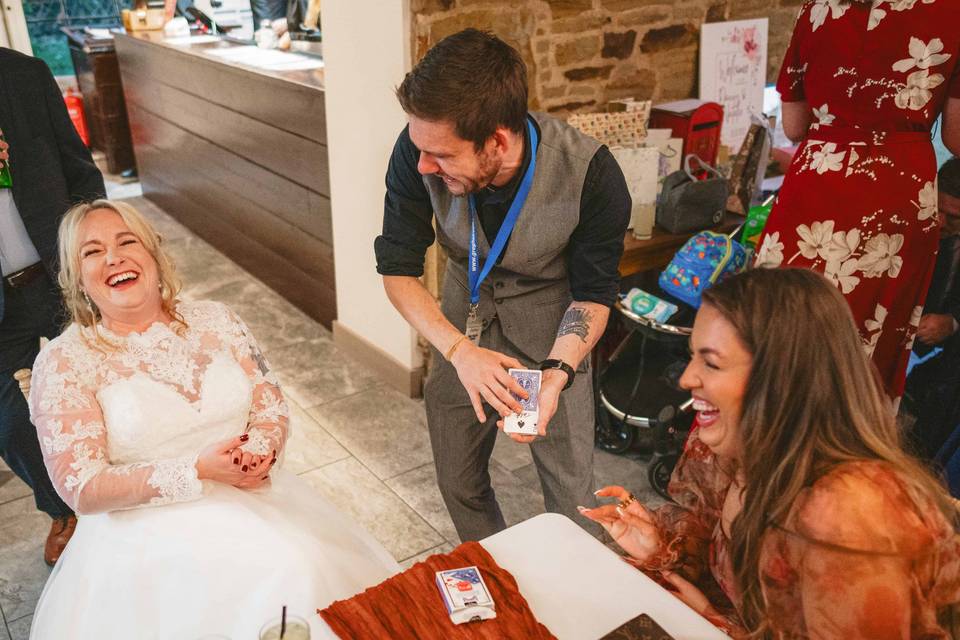 Magic during the meal