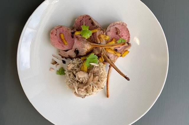 Rack of lamb