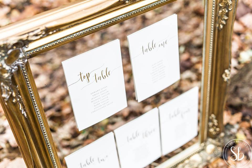 Mirror Table Plan