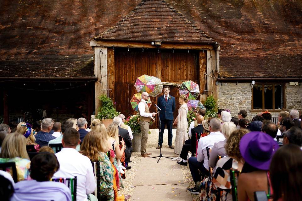 Space for the largest ceremony