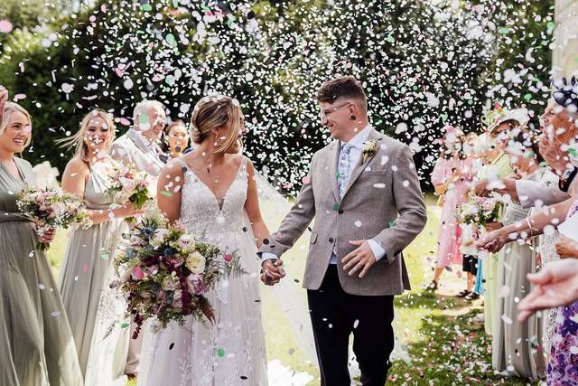 The perfect confetti shot