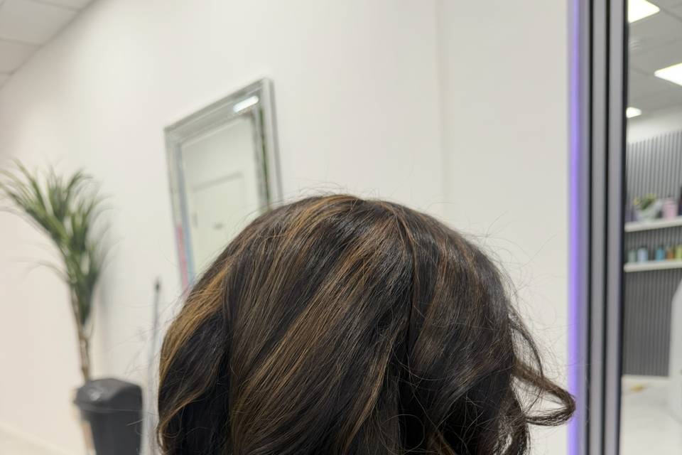 Curly blowdry