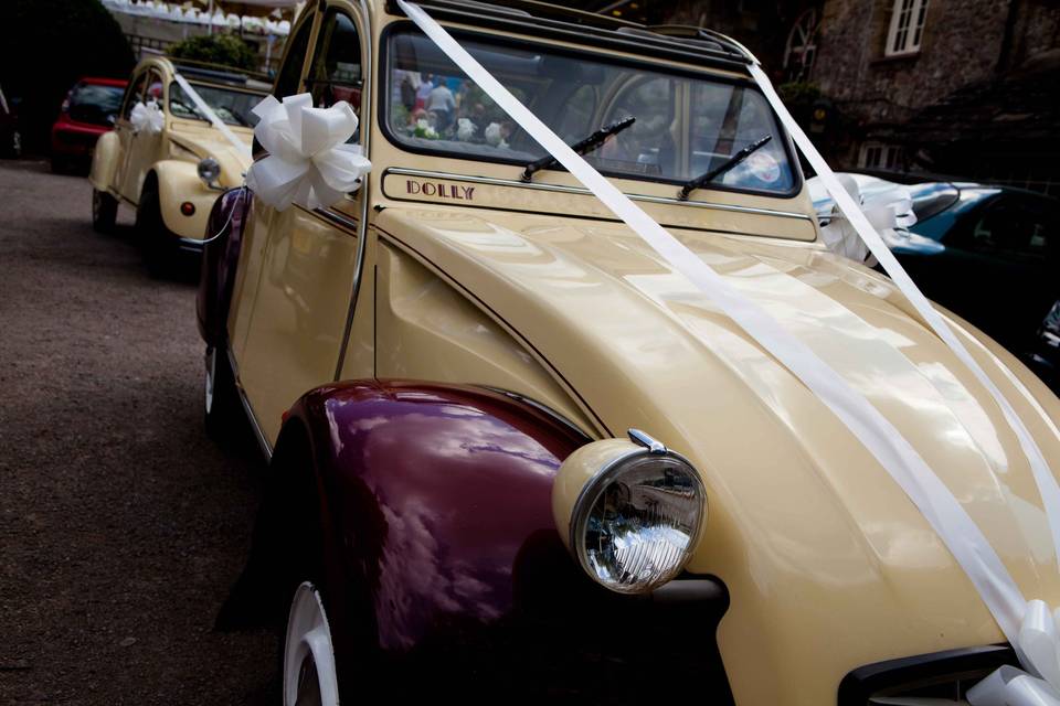 2cv wedding cars