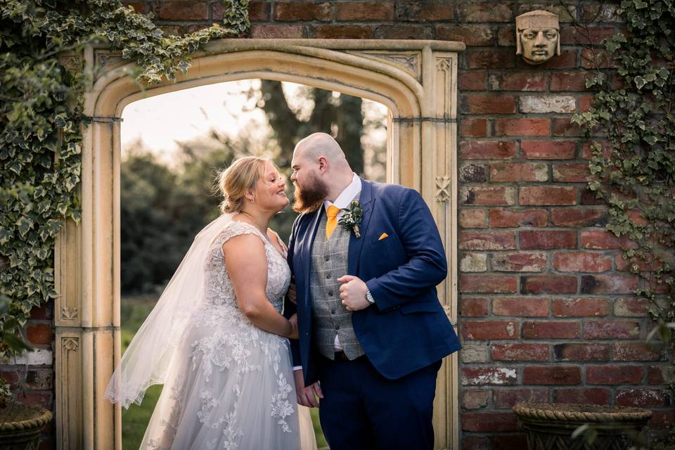 Moxhull Hall Bride and Groom