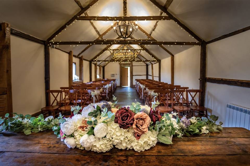 Ceremony barn