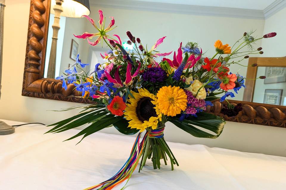 Explosion of colour.