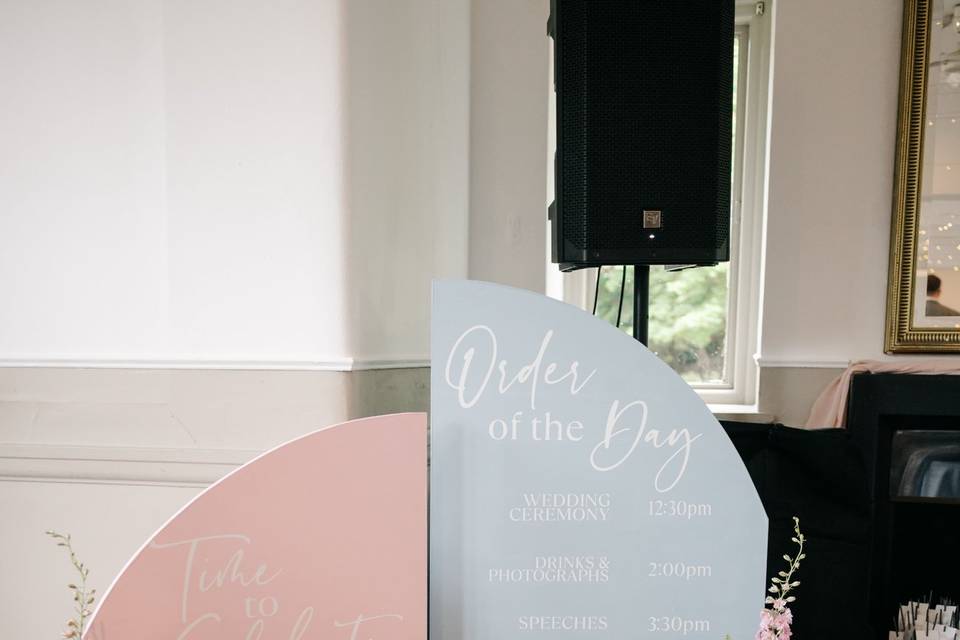 Mid summer wedding