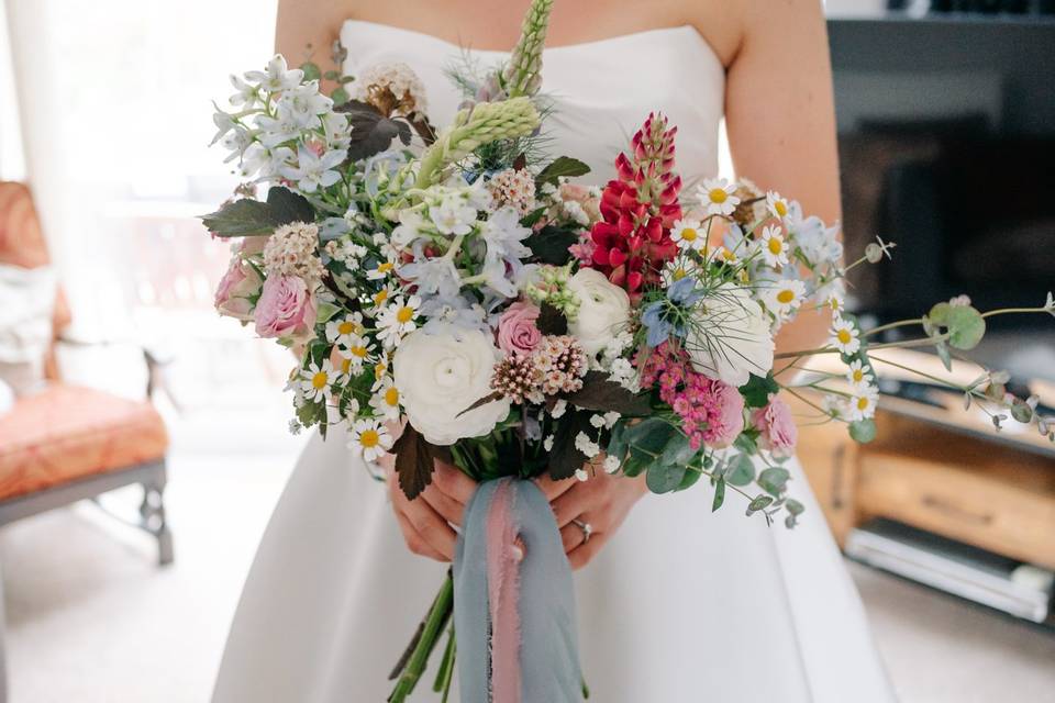 Mid summer British grown flowe