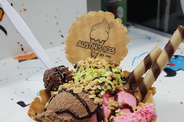 Austins Ices - Ice Cream Van