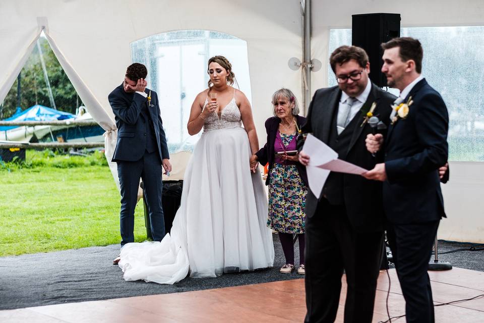 An Emotional Groom Speech