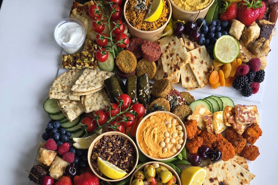 Mediterranean platters
