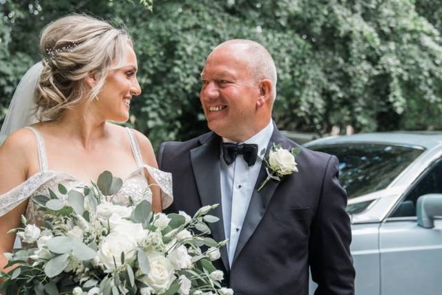 Sage green and white wedding b