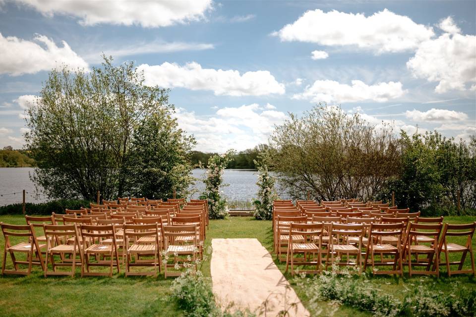 Lakefront ceremonies