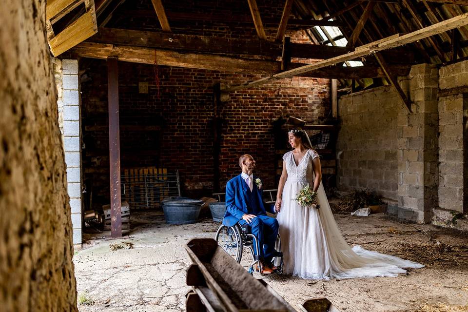 Rustic farm barn backdrops