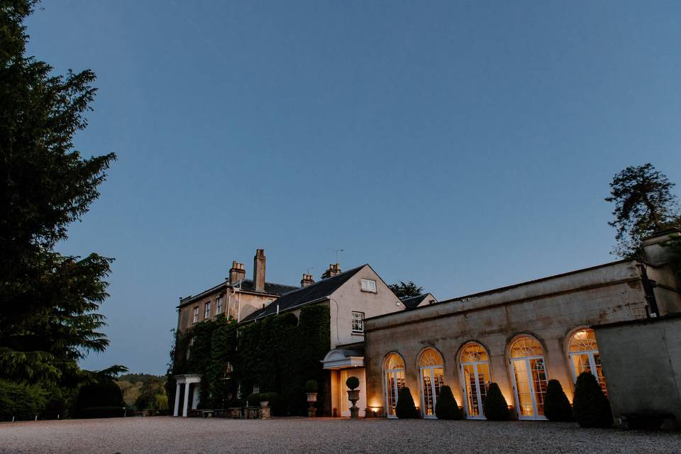 Manor House at Night