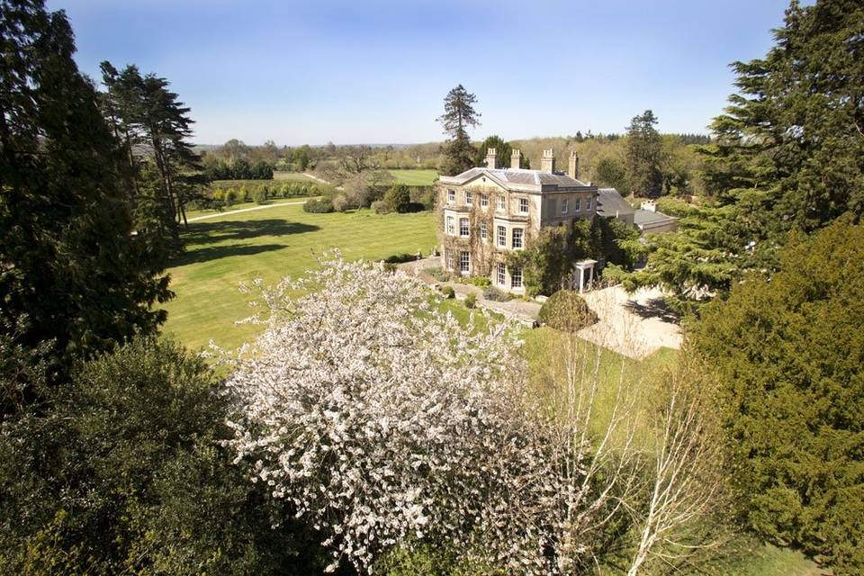 Birdseye View of Northbrook Park Country Estate