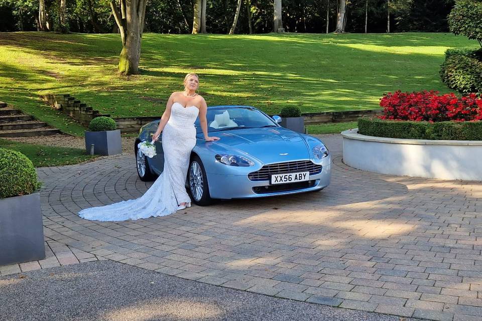 Aston Martin wedding car hire