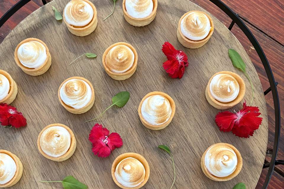 Lemon Meringue Dessert Canapes
