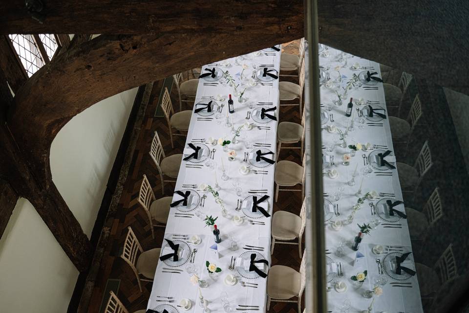 Wedding Breakfast The Barn