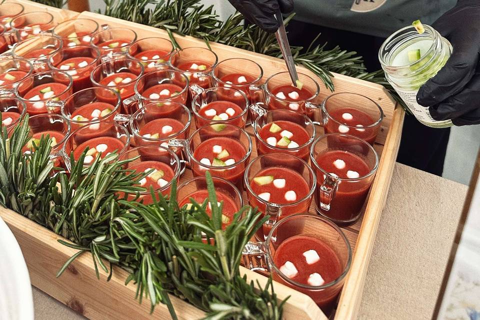 Gazpacho Canape